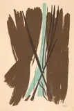 L 07 by Hans Hartung, 1949, lithograph, sold Mar 2024