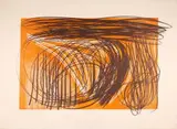L 1971-1 by Hans Hartung, lithograph, sold Mar 2024
