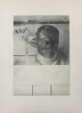 Photo-Eye, El Lissitzsky by Ronald B. Kitaj, 1969, screenprint, offered Mar 2024