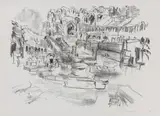 El Djem 1971 / Orchidee by Oskar Kokoschka, 1978, lithograph, sold Mar 2024