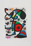 Querelle d’Amoureux I (aus: Allegro Vivace) by Joan Miró, 1981, color lithograph, sold Mar 2024
