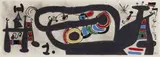 Aus: Le Lézard aux plumes d'or by Joan Miró, 1971, color lithograph, offered Mar 2024