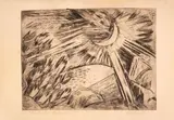 Mond, das unselige Licht by Otto Pankok, 1921, drypoint, sold Mar 2024