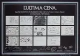 L’Ultima Cena by Daniel Spoerri, screenprint, sold Mar 2024