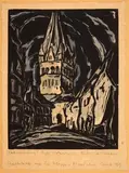 Patroklidom, 1918 by Eberhard Viegener, woodcut, sold Mar 2024