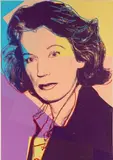 Mildred Scheel by Andy Warhol, 1980, screenprint, sold Mar 2024