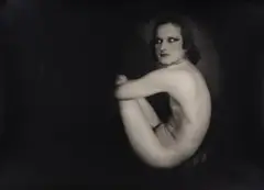 Le modèle (Jean) by Pierre Molinier, 1970, gelatin silver print, offered Mar 2024