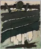 Landschaft by Josef Ebnöther, oil on canvas, sold Mar 2024