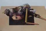 Die Liebe zu Dürer by Karl Heidelbach, 1970, oil on canvas, sold Mar 2024