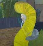 Ohne TItel by Max G. Kaminski, 1967, oil on canvas, sold Mar 2024