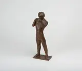 Jazztrompeter by Gretel Gemmert, bronze, sold Mar 2024