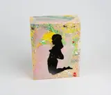 Abendschau by Thomas Virnich, 1993, acrylic, offered Mar 2024