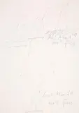 Ohne Titel (But that's not fuss) by Joseph Beuys, 1974, pencil, offered Mar 2024