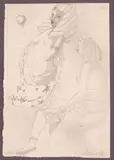 Ohne Titel by Jorge Castillo, 1972, pencil, offered Mar 2024