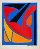 Formes ouvertes by Geneviève Claisse, 1959, gouache, sold Mar 2024