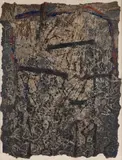 Ohne Titel by Karl Fred Dahmen, 1965, collage, offered Mar 2024