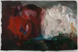 Ohne Titel (Rosen) by Klaus Fußmann, 1995, watercolor, offered Mar 2024