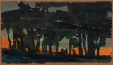 Ohne Titel (Busch von Queensland, Australien) by Klaus Fußmann, 2007, watercolor, offered Mar 2024