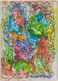 Ohne Titel by Bernard Schultze, 1997, mixed media, sold Mar 2024