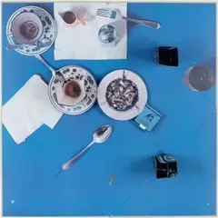 Tableau Piège by Daniel Spoerri, 1973, collage, sold Mar 2024