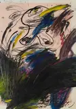Ohne Titel by Walter Stöhrer, 1986, mixed media, sold Mar 2024