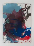 Ohne Titel by Fred Thieler, 1998, mixed media, sold Mar 2024