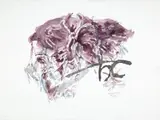 Ohne Titel by Hann Trier, 1994, watercolor, offered Mar 2024