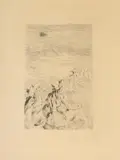 Renoir by Peter Akerlund, 1892, etching, offered Sep 2024