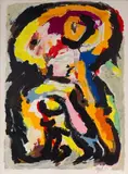 Ivresse by Karel Appel, 1963, color lithograph, sold Sep 2024