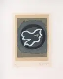 Profil grec by Georges Braque, 1960, color lithograph, sold Sep 2024