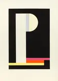 Das harte P-Bild 1969 / Dampfschiff 1972 by Walter Dexel, screenprint, sold Sep 2024