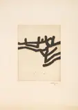 Ibili II by Eduardo Chillida, 1963, etching, sold Sep 2024