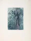 Zu: Alain Bosquet, Paroles peintes by Max Ernst, 1959, color etching, offered Sep 2024