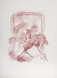 Sphinx by Max Ernst, 1939, lithograph, offered Sep 2024
