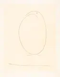 Tout en un by Max Ernst, 1967, color etching, sold Sep 2024