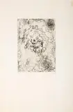 Ohne Titel by Max Ernst, 1952, etching, sold Sep 2024