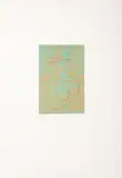Oiseau vert by Max Ernst, 1965, etching, sold Sep 2024