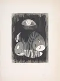 Ohne Titel by Max Ernst, 1950, etching, offered Sep 2024