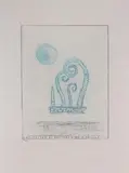 Aus: Décervelages by Max Ernst, 1971, color lithograph, offered Sep 2024