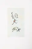 Ohne Titel by Max Ernst, 1971, watercolor, sold Sep 2024