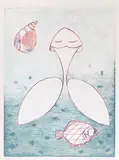 Zu: Pierre Hebey, Festin by Max Ernst, 1974, color lithograph, sold Sep 2024