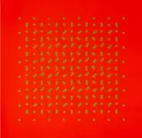 Ohne Titel by Kuno Gonschior, 1969, screenprint, sold Sep 2024