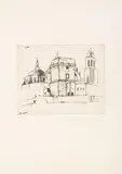 Aus Cadiz by Walter Gramatté, 1926, etching, offered Sep 2024