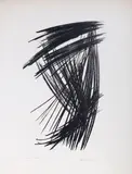 L 14 by Hans Hartung, 1957, lithograph, sold Sep 2024