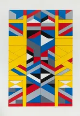 Ohne Titel by Otto Herbert Hajek, screenprint, offered Sep 2024