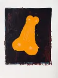 Aus: The Nose by Jörg Immendorff, 2002, screenprint, offered Sep 2024