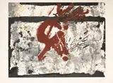 Ohne Titel by Antoni Tàpies, 1970, color lithograph, offered Sep 2024
