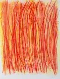 Steppenbrand by Günther Uecker, 2008, color lithograph, offered Sep 2024