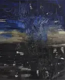 Ohne Titel by Hubert Berke, 1959, oil on canvas, sold Sep 2024