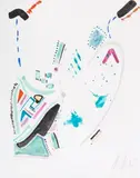 Ohne Titel by Klaus Kumrow, watercolor, offered Sep 2024